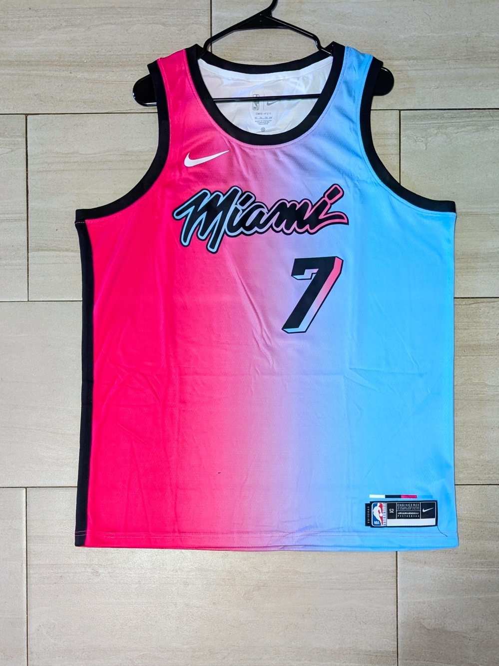 Giannis Antetokounmpo Miami Heat Vice City Edition Jersey